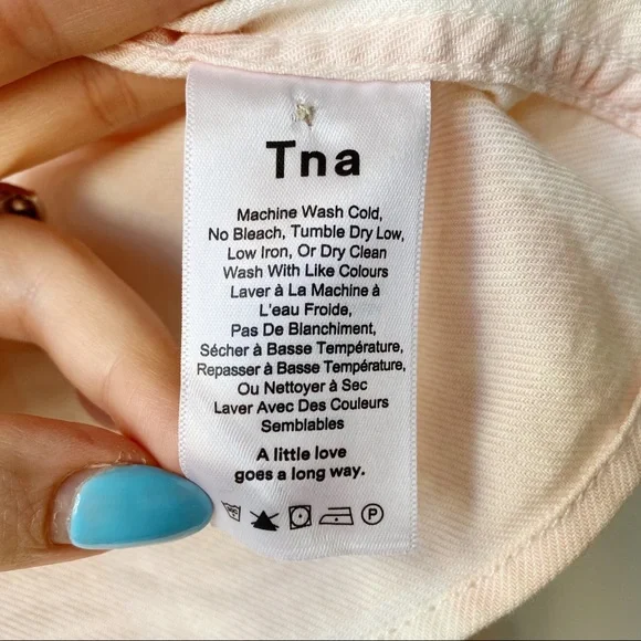 TNA Cropped Button-Up - Picture 8 of 8